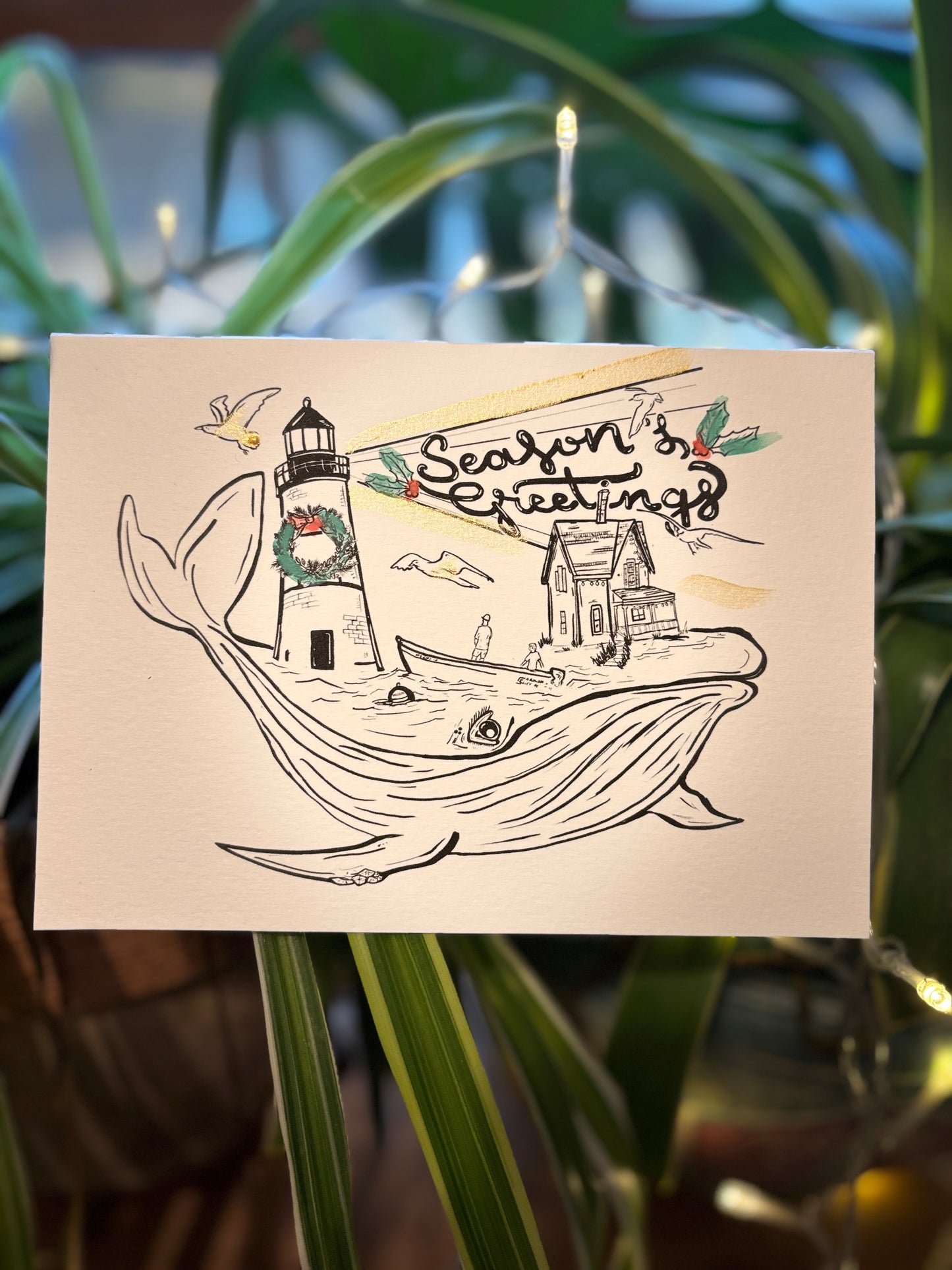 Seasons Greetings x5