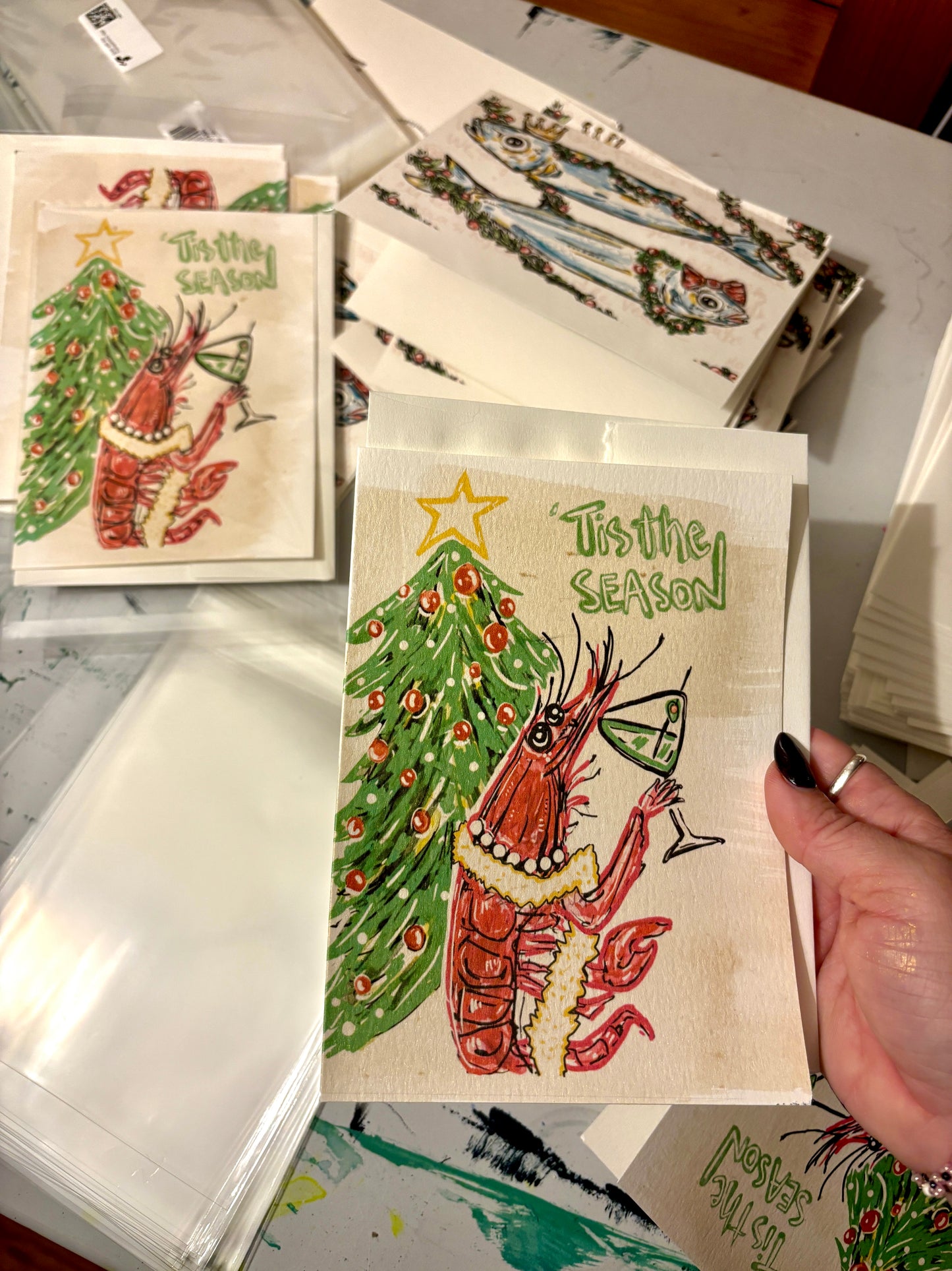 ‘Tis the season single card