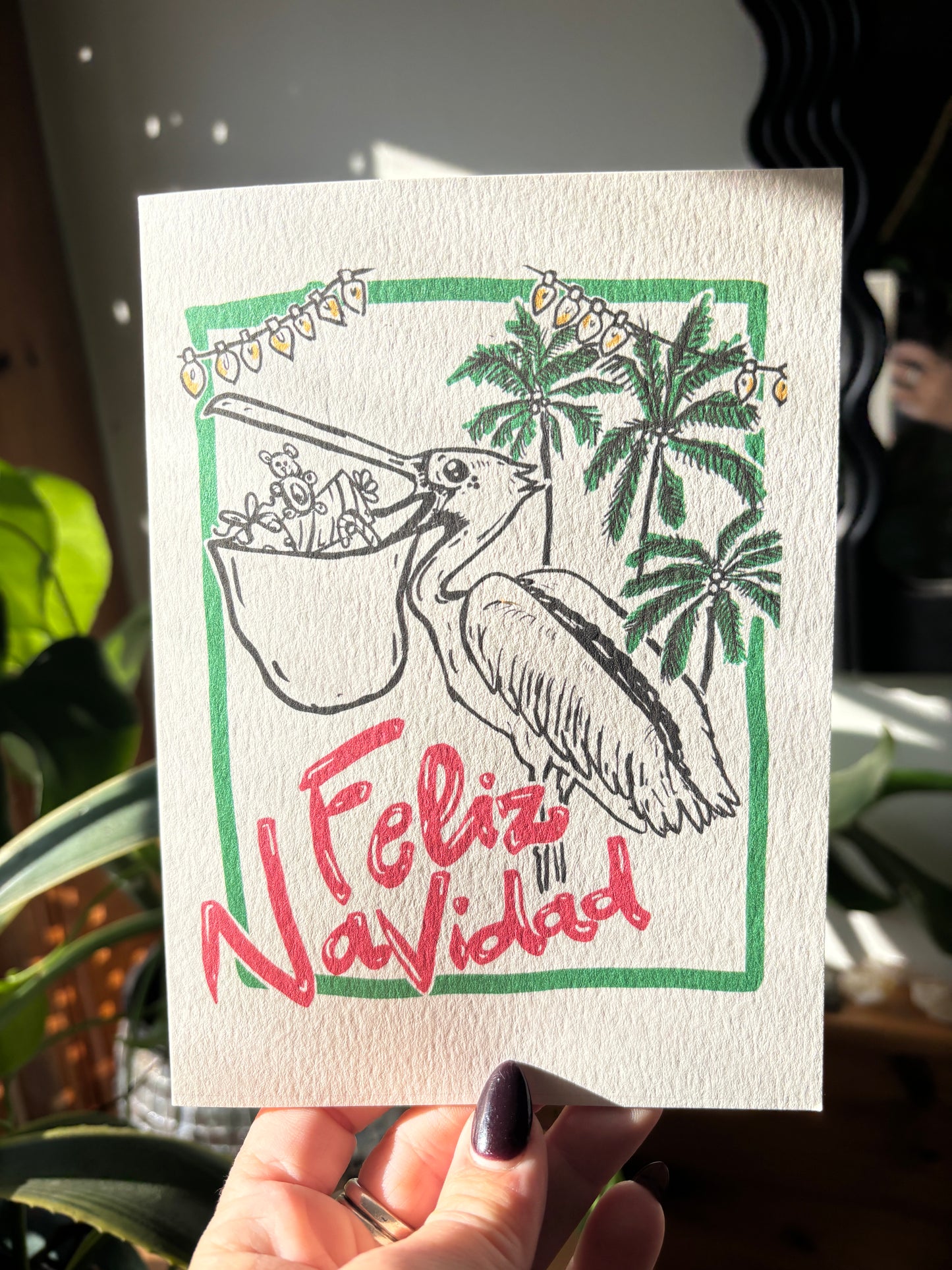 Feliz navidad single card