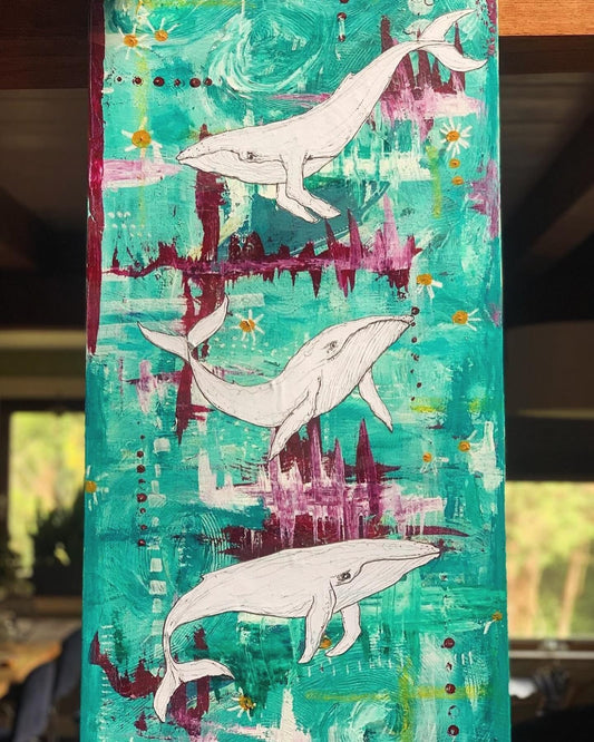 Trio of Whales